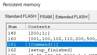 Manual command index