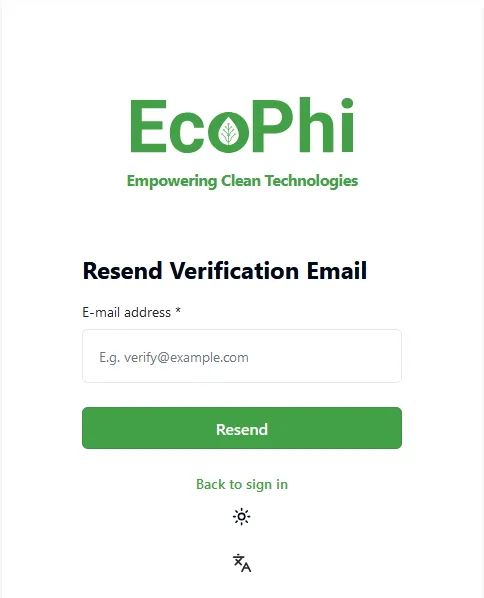 Verify email